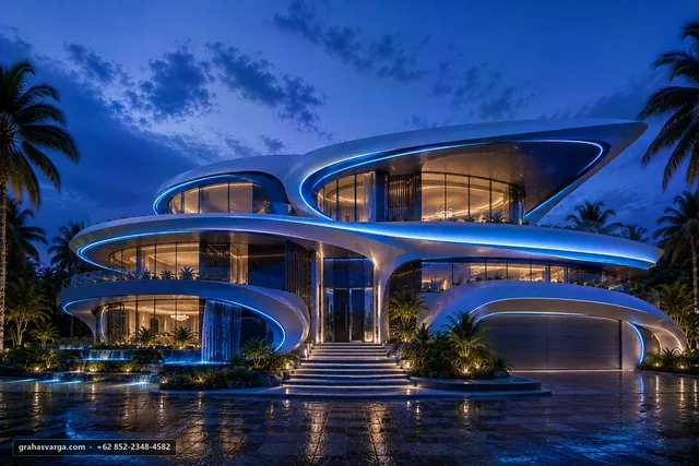 Arsitektur lokal Kabupaten Lamongan — Graha Svarga