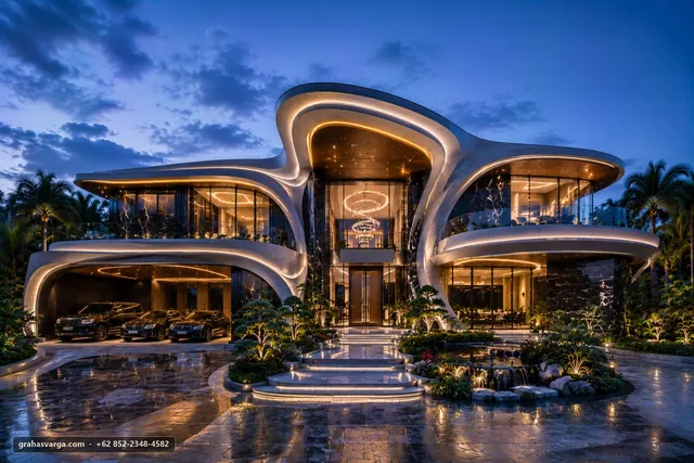 Arsitektur lokal Kabupaten Sidoarjo — Graha Svarga